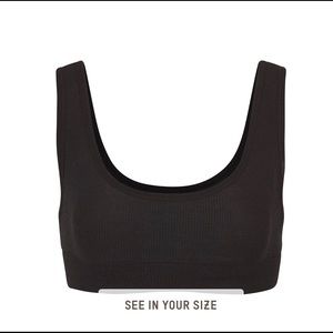 BNWT Skims waffle scoop bralette